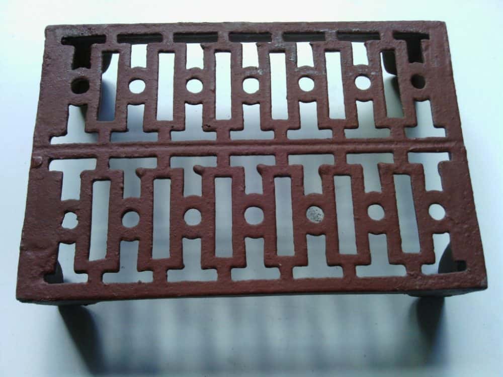 Vent 5- cast iron double brick size vent with slot and circle pattern, reproduction of heritage vent 230x155x53mm Please contact us for current stock levels and orders $58 vintage salvaged 1800s 1900 1910 1920 1930 1940 1950 recycled demolition reproduction, restoration, renovation secondhand, used , original,old,reclaimed,heritage,antique, victorian,art nouveau edwardian, georgian,art deco