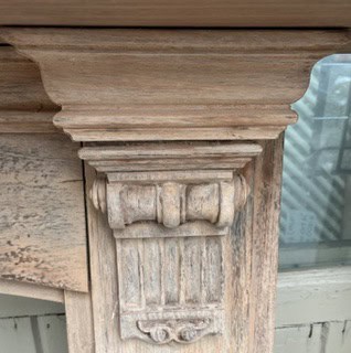 ON HOLD W6 Victorian Queensland cedar mantel - Image 4